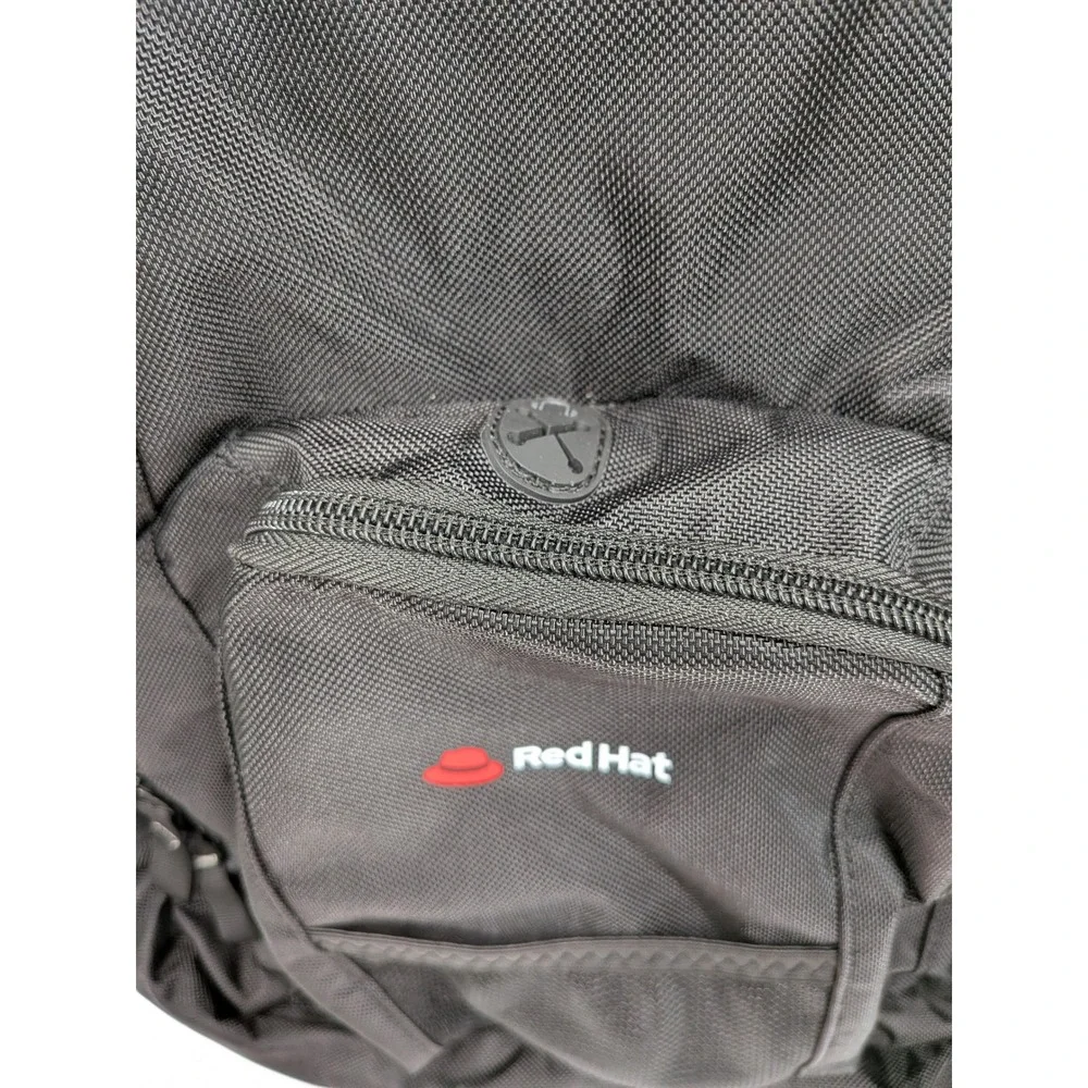 Targus Groove 15.6 Laptop Backpack Black Red Hat Logo 25L CVR600 NEW
